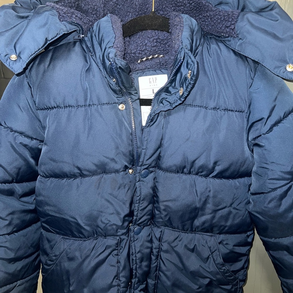 🚫SOLD🚫 GAP Kids Deep Blue Puffer Coat